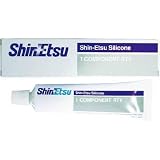信越化学工業:信越 シーリング 低分子シロキサン低減タイプ 中粘度 100g 透明 KE3497T-100 型式:KE3497T-100