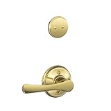 Schlage f94 Vla 605 134 N N SL Avila Inactive Handleset内側レバー、明るい真鍮