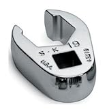 SK Hand Tool 42311 6 Point 3/8-Inch Drive Full Polish Crowfoot Flare Nut Wrench, 11mm [並行輸入品]