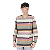 THE NORTH FACE(ザノースフェイス) 長袖 カットソー ロンT L/S Free Run FD Border Crew タンボーダー XL