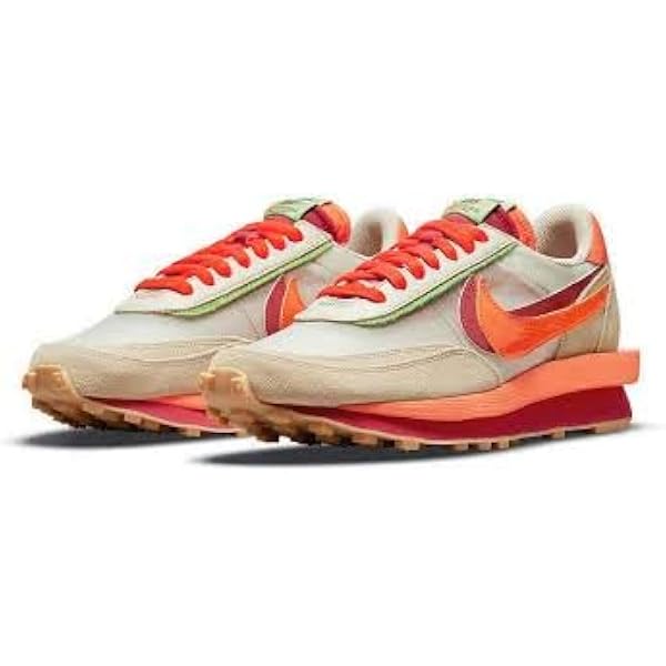 Amazon | [ナイキ] CLOT × SACAI LDWAFFLE Orange Blaze