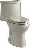 KOHLER K-3946-G9 Adair Comfort Height One-Piece Elongated 1.28 GPF Toilet with Aqua Piston Flush Tec