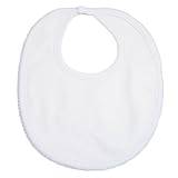 Kissy Kissy Baby Signature Bib-White with Blue-One Size by Kissy Kissy [並行輸入品]