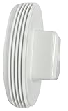 Canplas 193054S PVC DWV C/O Plug MPT, 4-Inch, White by Canplas