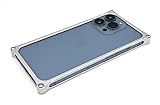 ギルドデザイン(GILD design) ソリッドバンパー iPhone13/13Pro 用 ケース ジュラルミン削り出し 耐衝撃 軽量 アルミサイドバンパー フレーム 携帯ケース日本製 ワイヤレス充電対応 アイフォン13Pro スマホケース13Pro 人気6.1㎝ (シルバー)