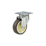 ハンマーキャスター:ハンマー オールステンレス S型自在 ウレタンB入り車125mm 320S-UB125-BAR01 型式:320S-UB125-BAR01