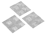 Shepherd 9565 3/4 Clear Square Self Adhesive Vinyl Bumper (12 Pack) PackageQuantity: 1 Model: 9565 H