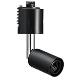 YAZAWA スポットライトショートE17電球なし ブラック LCX100E172BK