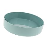 Homyl プラスチック　丸い　生け花　スイバン　ポットトレイ　花瓶　盆栽　花の容器　トレイ　多種選べる - グリーン, 28cm