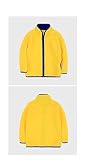 New Solid Fleece Cardigan Winter Jacket -6T