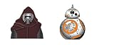 STAR WARS KYLO RENセラミックとbb8 Ceramic Coin Bankバンドルセット