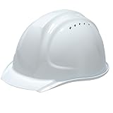 DICプラスチック ヘルメット 通気孔・スチロールライナー付 SYA-XV-XE-SYAV-A-WH