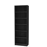 SHIRAI タナリオオーダーラック 高さ180 cm幅50 cm奥行29 cmブラックウォールナット色棚強度T追加棚板1型番TNL-EM18050MTF2KW1