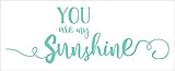 Wall Decor Plus More WDPM3760 You Are My Sunshine Wall Decal Vinyl Stickers For Nursery Decor, 33 x 