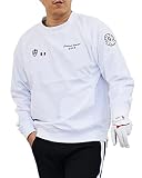 [TopIsm] GIORNO SEVEN ゴルフジャケット メンズ ゴルフウェア スニードジャック プルオーバー 裏メッシュ アウター ブルゾン トップス 秋冬 春夏 1-ホワイト L