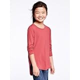 オールドネイビー OLD NAVY/ リラックスチューリップヘムティ ベリーシャーベット トップス長袖Tシャツ XXL【並行輸入】