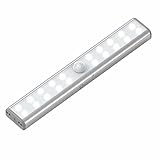 LUNSY　LED人体赤外線誘導ランプ　箪笥ランプ インテリジェント小夜燈　20LED 人感センサー LEDライト USB式 貼り付け型