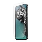 ルプラス(Leplus) iPhone 15 ガラスフィルム 「TIGER GLASS」 反射防止・ブルーライトカット クリア 強化ガラス 保護 フィルム LN-IX23FGTMB