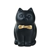 キュートbow-knotブラック猫貯金箱ウェディングXmasクリスマス誕生日バレンタインギフト