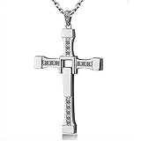 メンズ クロスネックレス