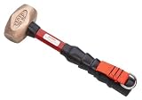 Stanley Proto Tether-Ready J1432G-TT 2.6-pound Brass Hammer [並行輸入品]