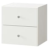 引出し付 キューブボックス DCM－CBX3535H WH ホワイト