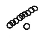 uxcell Oリング　ラバーOリング　Oリング　ゴム製　オイルシール　10個12mm x 2.4mm