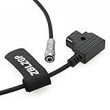 ZBLZGP D-tap - 5ピン 航空メスプラグ電源ケーブル PORTKEYS LH5P LH5H モニター用 (ストレート5ピン)