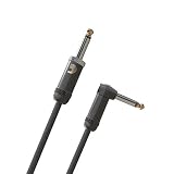 D'Addario ダダリオ シールドケーブル (ギターシールド) American Stage Instrument Cable PW-AMSGRA-20 (6.1m S-L) 【国内正規品】