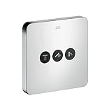 Hansgrohe(ハンスグローエ) アクサーシャワーセレクトソフトキューブ 埋込式 3アウトレット切替バルブ(化粧部)