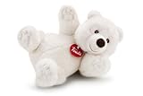 Trudy 20 cm Polar Bear Placido Lying on Back Plush by Trudi