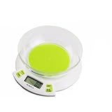 CGOLDENWALL　 丸い高精度デジタル電子天秤　家庭用　工業用　キッチン/食品ベーキング/漢方薬/茶葉/燕窩用　計量スケール　ラボラトリー　スケール 「電池別売り」 (3kg，0.1g)