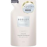 ボズレー (Bosley) Bosley クリームシャンプー トリートメント不要 毛穴クレンジング リラックスシトラスの香り 詰め替え 400ml