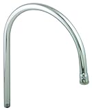 T&S Brass 130X Rigid Gooseneck,12-3/16-Inch Spread, 13-3/8-Inch Height, 4-9/16-Inch Clearance [並行輸入品