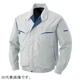 空調服 空調服 混紡 充電バッテリータイプ 2Lサイズ シルバー BK-500N-C06-S4