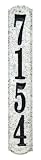 Qualarc Wexford垂直GraniteアドレスPlaque Standard Vertical WEX-4719-WG 1