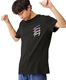 [トミーヒルフィガー] レギュラーツイステッドシグネチャーTシャツ DM20771 MEDIUM ブラックBDS