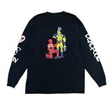 [スモール・プラネット] マーベル デッドプール&ウルヴァリン ロングスリーブTシャツ Mサイズ DP+WOLＶ ブラック