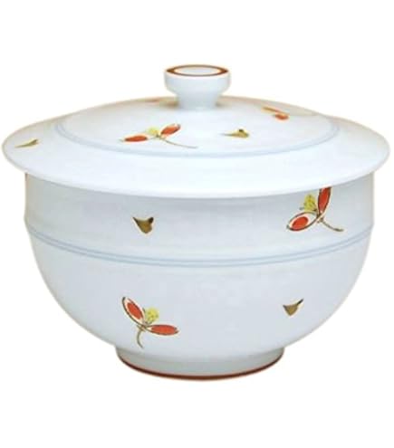 Amazon | 平安紫香京焼 清水焼 蓋付き湯呑み 染付 祥瑞 | ノーブランド