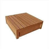 旭興進　デッキキュートシリーズ　キュート　収納ボックス　●4524804116652　【ウッドデッキ　DIY】 ライトブラウン
