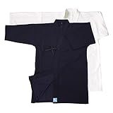 剣道防具コム 活人ジャージ剣道着 剣道衣 織刺調ジャージ 1L号 白