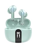 【2025新登場 音質アップモデル】ワイヤレスイヤホン イヤホン bluetooth Bluetooth5.4 ブルートゥース イヤフォン LEDディスプレイ CVC8.0通話 ダブル マイク ENC ノイズキャンセリング Hi-Fi音質 ハンズフリー通話 35時間音楽再生ぶるーとぅーす iPhone/Android 適用 ゲーム/通勤/通学/スポーツ