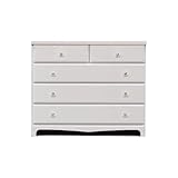 アルファタカバ 姫系チェストシリーズ キラーズ 100cm幅4段 ホワイト