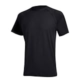 [Hyzhwl] ラッシュガード メンズ 半袖 水着 tシャツ UPF50+ 接触冷感 uvカット紫外線対策 速乾 水陸両用 通気 スポーツ 海水浴 サーフィン服 日焼け予防