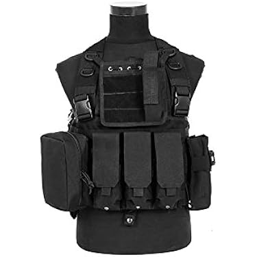 最終値下げ！軽量タクティカルベストセット★TWINFALCONS製★新品未使用品 Amazon.co.jp: [TWINFALCONS] タクティカルベスト 軽量 プレート