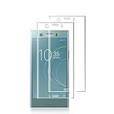 【二枚】FOR Sony Xperia XZ1 Compact SO-02K 用のガラスフィルム for Sony Xperia XZ1 Compact SO-02K 用のフィルム 液晶保護フィルムfor Sony Xperia XZ1 Compact SO-02K 用のケース 強化保護ガラス 硬度9H 衝撃吸収 透過率高 指紋防止 自動吸着 防塵 PCduoduo