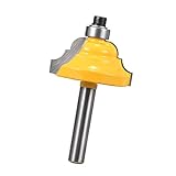 Homyl 優れた耐摩耗性　1/4 インチ　シャンク　ダブルエッジルータービット　フライスカッター　木工用工具