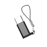 Type c （メス）to Micro USB 変換アダプタ USB Type c 2.0 変換アダプタ 急速充電/データ転送 ブラック