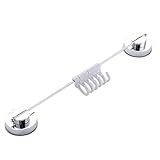 TOOGOO強力吸盤キッチンHangingドアステンレススチールバスルーム壁SuckerローブコートClothesキーハンガー