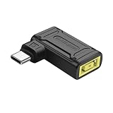 SinLoon PD 140Wスクエア-Cタイプ充電アダプター 角型メス入力USB Cオスコネクター PDオートIDチップ付き 携帯電話、タブレット、ラップトップ用(スクエアC）